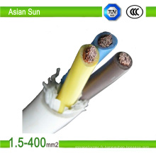 PVC / XLPE de câble électrique à basse tension isolé